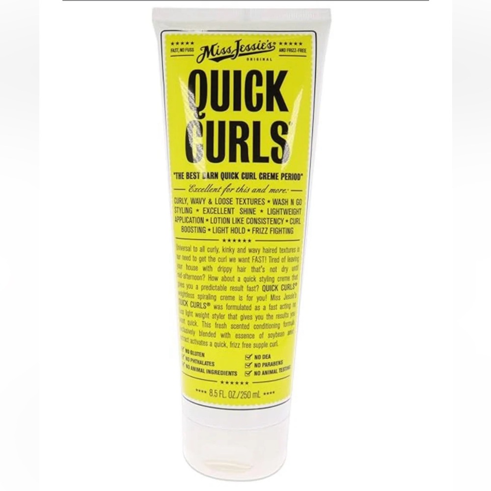 Miss Jessie's QUICK CURLS CURL STYLING CREAM 8.5oz BRAND NEW/SEALED